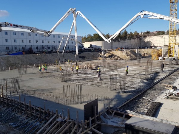 Saha Betonu Şantiye Uygulaması 2