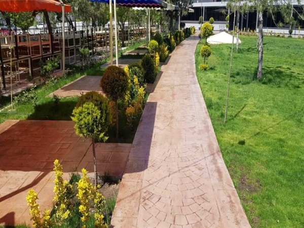 Bahçe ve Yürüyüş Yolu Baskı Beton 4