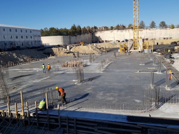 Saha Betonu Şantiye Uygulaması 1