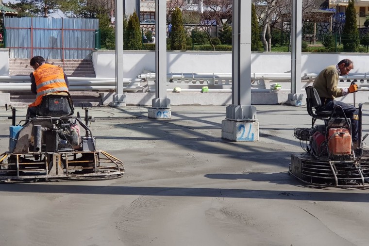 Helikopterli Beton – Perdahlı Zemin